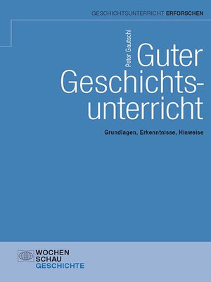 cover image of Guter Geschichtsunterricht